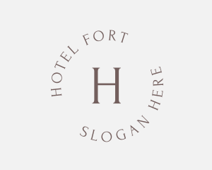 Elegant Style Hotel logo design