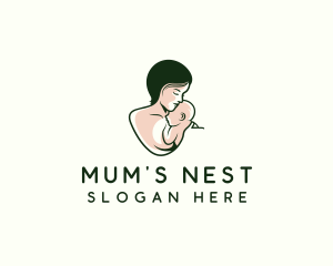 Mother Child Parenting logo design