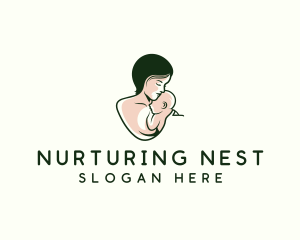 Mother - Mother Child Parenting logo design