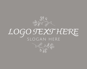 Handwritten - Classy Floral Fashion logo design