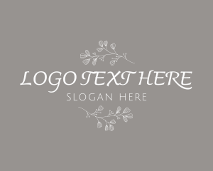 Classy Floral Fashion Logo