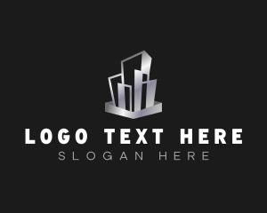 Construction - Building Realty Contractor logo design