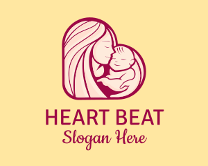 Heart Baby Daycare logo design