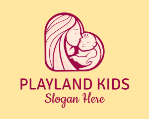 Heart Baby Daycare logo design