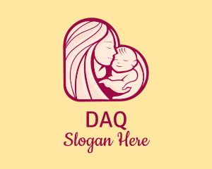 Nursery - Heart Baby Daycare logo design