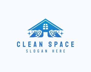 Tidy - House Estate Cleaning logo design