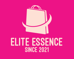 Paper Bag - Pink Ecommerce Bag logo design