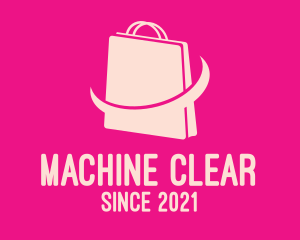 Minimart - Pink Ecommerce Bag logo design