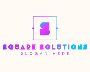 Holographic Fun Brand logo design