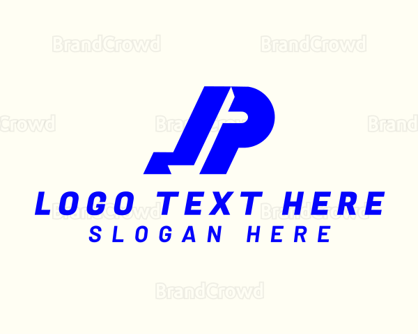 Logistics Package Delivery Logo