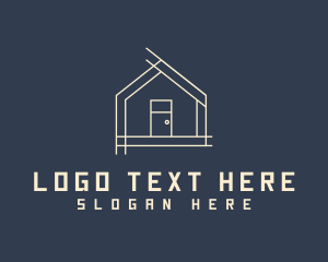 Modern - House Construction Architecture logo design