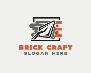 Brickwork - Cement Brick Masonry logo design