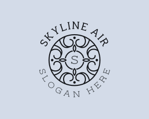 Stylish Floral Boutique Logo