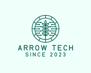 Plant Botany Tech logo design