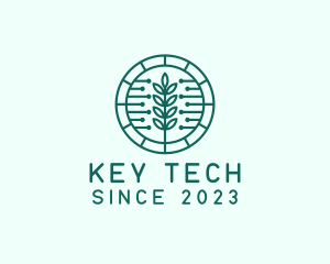 Plant Botany Tech logo design