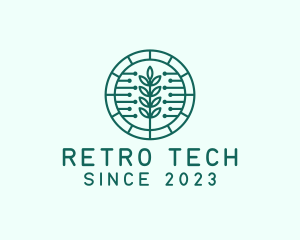 Plant Botany Tech logo design