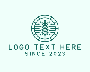 Botany - Plant Botany Tech logo design