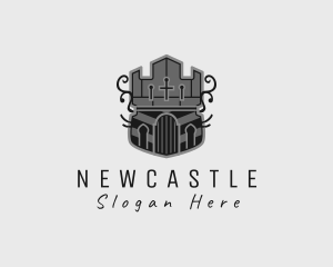 Sigil - Medieval Castle Tower Shield logo design