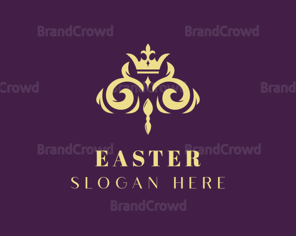 Elegant Regal Crown Logo