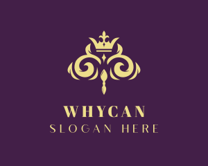 Elegant Regal Crown Logo