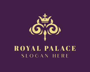 Elegant Regal Crown logo design