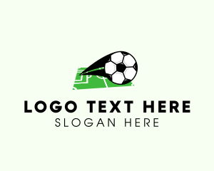 Soccer Ball Field Logo