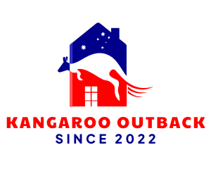 Australian - Australian Kangaroo House logo design