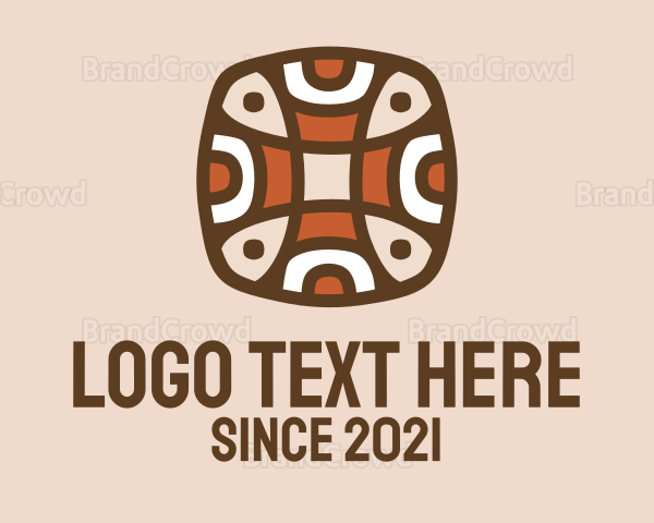 Ancient Aztec Pattern Logo