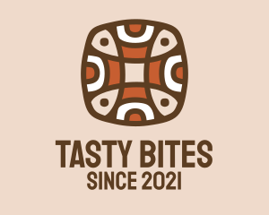 Textile - Ancient Aztec Pattern logo design