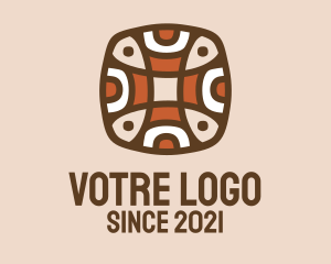 Native - Ancient Aztec Pattern logo design