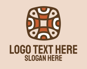 Ancient Aztec Pattern Logo