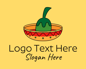 Sombrero - Chili Mexican Restaurant logo design