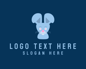 Cute - Cute Happy Bunny logo design