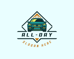 Emblem - Automotive Car Mechanic logo design