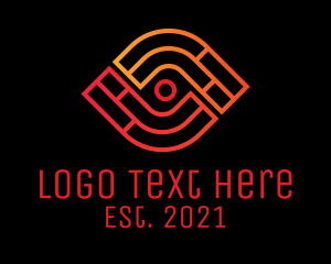 Optical - Digital Tech Eye logo design
