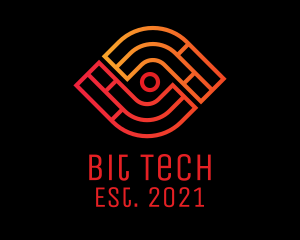 Digital Tech Eye  logo design