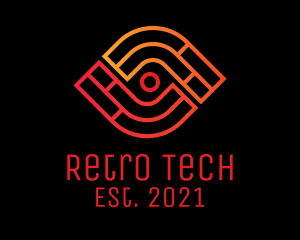 Digital Tech Eye  logo design