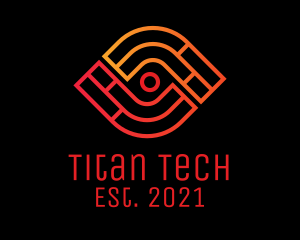 Digital Tech Eye  logo design