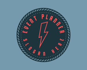 Flash - Electricity Circle Company logo design