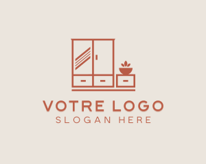 Cabinet Furniture Decoration Logo