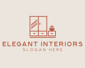 Decorator - Cabinet Furniture Decoration logo design