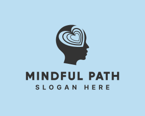 Dating Mind Psychology logo design