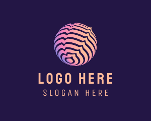 Networking - Wavy Sphere Delivery Logistics logo design