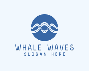 Generic Biotech Waves logo design