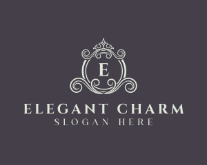 Majestic Elegant Crown logo design