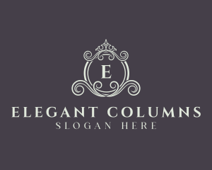 Majestic Elegant Crown logo design