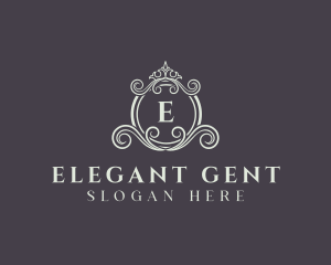 Majestic Elegant Crown logo design