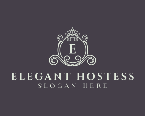 Majestic Elegant Crown logo design