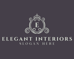 Majestic Elegant Crown logo design