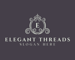 Majestic Elegant Crown logo design